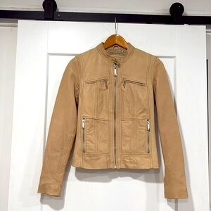 MICHAEL KORKS Real Leather Jacket